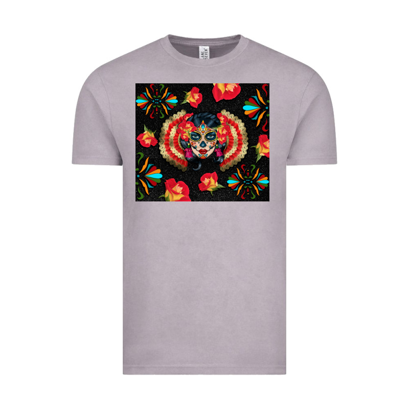 Sugar Skull Tumbler Vintage Tee by BundleAndBundleShop | Teevron
