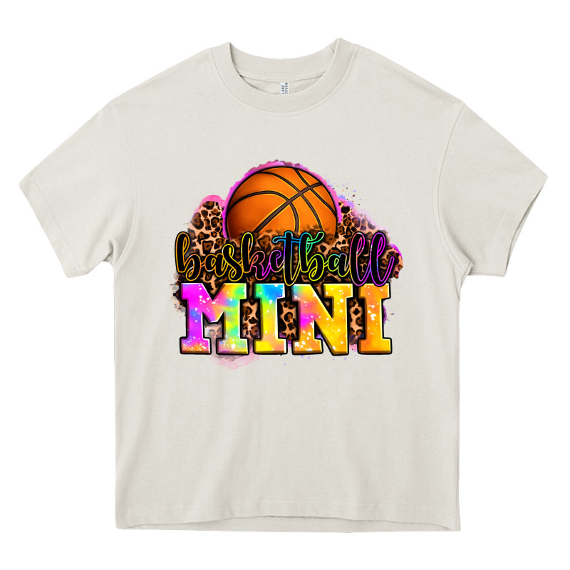 Basketball Mini Heavy Core Tee by OliviaCreatesArt | Teevron