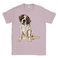 Lilac saint bernard Classic Tee - RanaPortraitStore