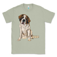 Matcha saint bernard Classic Tee - RanaPortraitStore
