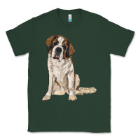 Sports Green saint bernard Classic Tee - RanaPortraitStore