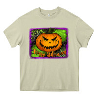 Mossy happy halloween jack o' lantern pumpkin Heavy Core Tee - Jasminsmagicworld