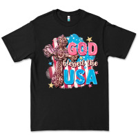 Black God Blessed the USA Premium Tee - FaDigitalArtStudio