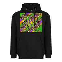Black mardi gras carnival fleur de lis Heavyweight Hoodie - Jasminsmagicworld