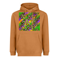 Meerkat mardi gras carnival fleur de lis Heavyweight Hoodie - Jasminsmagicworld