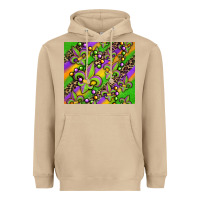 Mushroom mardi gras carnival fleur de lis Heavyweight Hoodie - Jasminsmagicworld