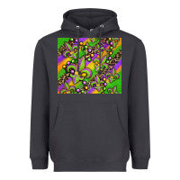 Smoke mardi gras carnival fleur de lis Heavyweight Hoodie - Jasminsmagicworld