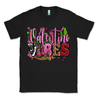 Black valentine vibes with cowgirl boots olivia Classic Tee - OliviaCreatesArt