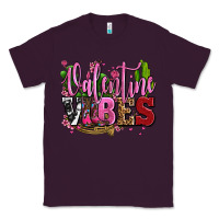 Plum valentine vibes with cowgirl boots olivia Classic Tee - OliviaCreatesArt