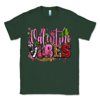 Sports Green valentine vibes with cowgirl boots olivia Classic Tee - OliviaCreatesArt