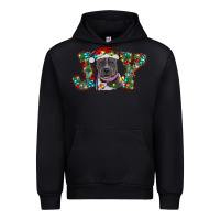 Black christmas joy pitbull Urban Hoodie - RanaPortraitStore