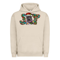 Pigment French Oak christmas joy pitbull Urban Hoodie - RanaPortraitStore