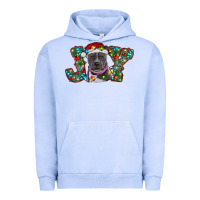 Pigment Grape Ice christmas joy pitbull Urban Hoodie - RanaPortraitStore