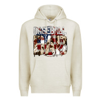Oatmeal Heather baseball dad Premium Hoodie - Jasminsmagicworld