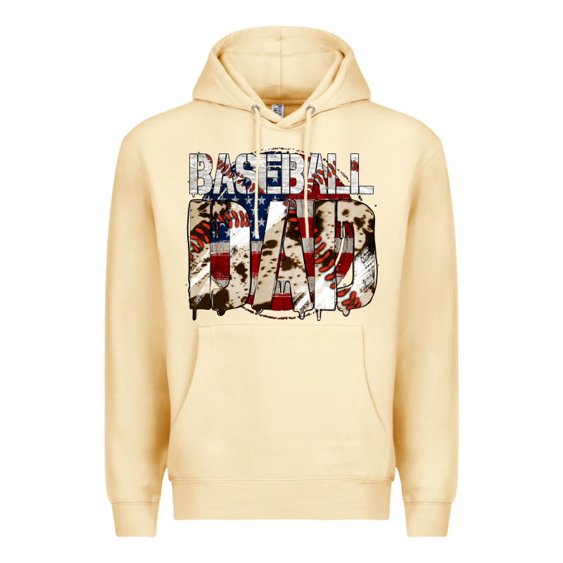 Baseball Dad Premium Hoodie by Jasminsmagicworld | Teevron