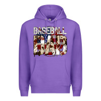 Purple baseball dad Premium Hoodie - Jasminsmagicworld