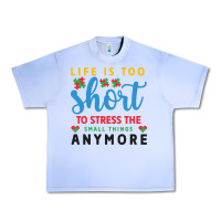 Grape Ice life is too to stress the small things anymo Urban Heavy Tee - CowhideDigitalArt
