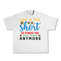 Lunar Rock life is too to stress the small things anymo Urban Heavy Tee - CowhideDigitalArt