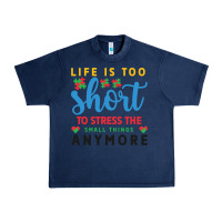 Navy life is too to stress the small things anymo Urban Heavy Tee - CowhideDigitalArt