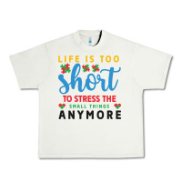 Pistachio life is too to stress the small things anymo Urban Heavy Tee - CowhideDigitalArt
