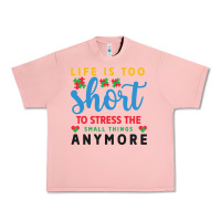 Salmon life is too to stress the small things anymo Urban Heavy Tee - CowhideDigitalArt