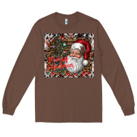 Chestnut merry Christmas Long Sleeve Tee - CowhideDigitalArt