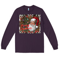 Plum merry Christmas Long Sleeve Tee - CowhideDigitalArt