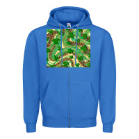 True Royal shamrock leopard Zipper Hoodie - RanaPortraitStore