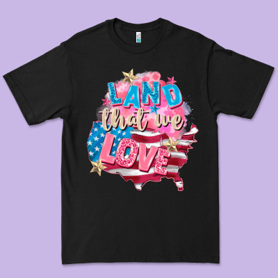 Merica Leopard Lightning Bolt Premium Tee Designed By Fadigitalartstudio