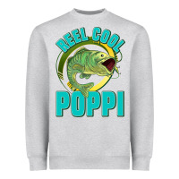 Heather Grey reel cool poppi Heavyweight Sweatshirt - Jasminsmagicworld