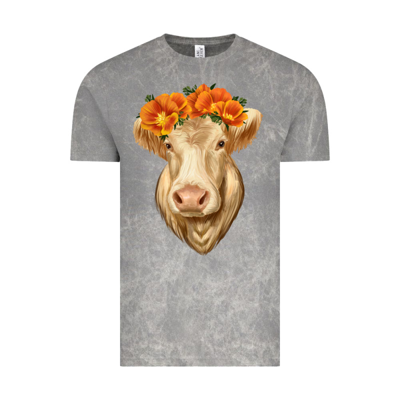 Charolais Cow Vintage Tee by RanaPortraitStore | Teevron