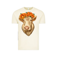 Vintage Arctic Charolais Cow Vintage Tee - RanaPortraitStore