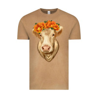 Vintage Camel Charolais Cow Vintage Tee - RanaPortraitStore