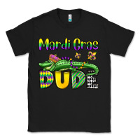 Black mardi gras dude alligator olivia Classic Tee - OliviaCreatesArt