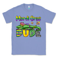 Mardi Gras Dude Alligator Olivia Classic Tee | Teevron