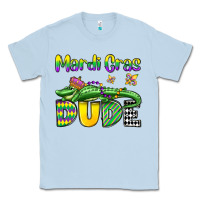 Dusty Blue mardi gras dude alligator olivia Classic Tee - OliviaCreatesArt