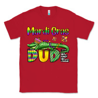 Red mardi gras dude alligator olivia Classic Tee - OliviaCreatesArt