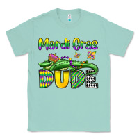 Seafoam mardi gras dude alligator olivia Classic Tee - OliviaCreatesArt