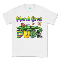 White mardi gras dude alligator olivia Classic Tee - OliviaCreatesArt