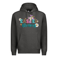 Charcoal Heather easter blessing with  cross Premium Hoodie - Artiststas