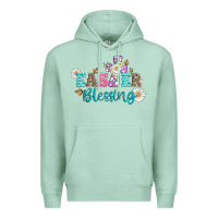 Seafoam easter blessing with  cross Premium Hoodie - Artiststas