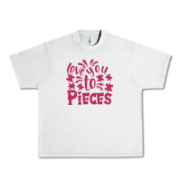 Lunar Rock love you to pieces Urban Heavy Tee - CowhideDigitalArt