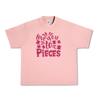 Salmon love you to pieces Urban Heavy Tee - CowhideDigitalArt