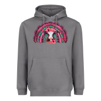 Storm valentines day pink gemstones baby calf rainbow Heavyweight Hoodie - Jasminsmagicworld