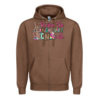 Chestnut rockin the night shift cna life Zipper Hoodie - RanaPortraitStore