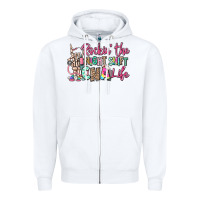 White rockin the night shift cna life Zipper Hoodie - RanaPortraitStore