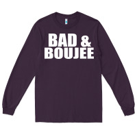 Plum bad & boujee Long Sleeve Tee - artisFamous