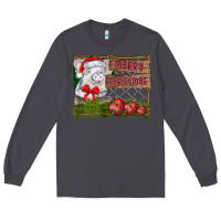 Smoke merry Christmas pig Long Sleeve Tee - CowhideDigitalArt