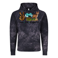 Cloud Black Peace Love Bengal Cat Vintage Hoodie - LillyAllenDesigns