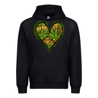 Black pineapple heart Urban Hoodie - Jasminsmagicworld